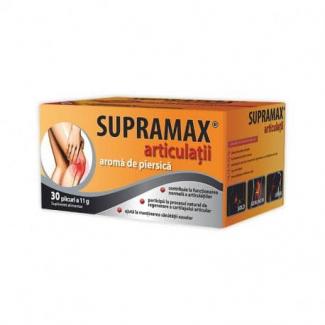Supramax articulații cu aromă de piersică 30 plicuri :: DureriSpate.ro